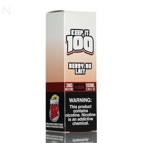 Keep It 100 - Berry Au Lait - 100mL