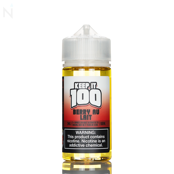 Keep It 100 - Berry Au Lait - 100mL