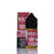 A 30ml bottle of Kilo Strawberry Milk e-liquid with a black cap stands in front of its matching pink and black packaging box on a reflective white surface.