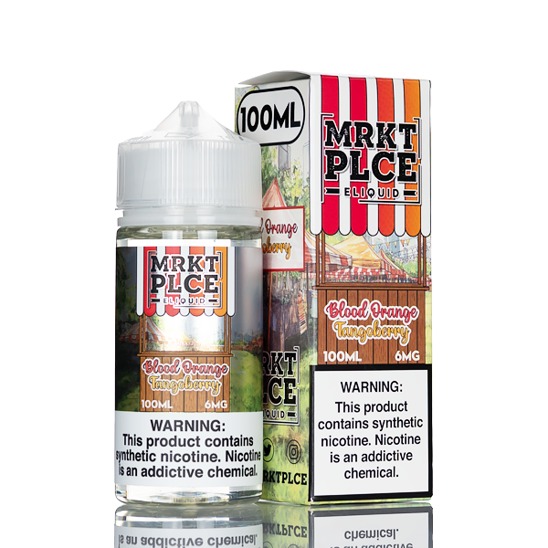 MRKT PLCE E-Liquid - Blood Orange Tangoberry - 100mL