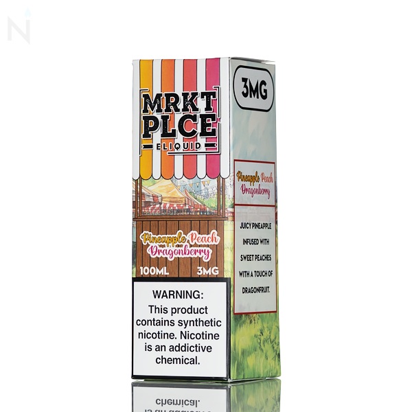 MRKT PLCE E-Liquid - Pineapple Peach Dragonberry - 100mL