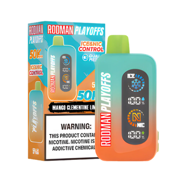 RODMAN Playoffs 50,000 Puffs Ice-Nic Control Disposable