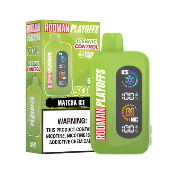 RODMAN Playoffs 50,000 Puffs Ice-Nic Control Disposable