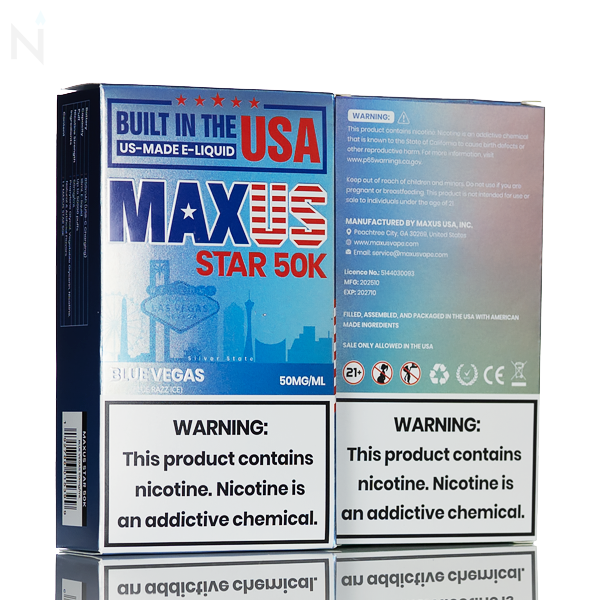 MAXUS Star 50K 50,000 Puffs Disposable Vape