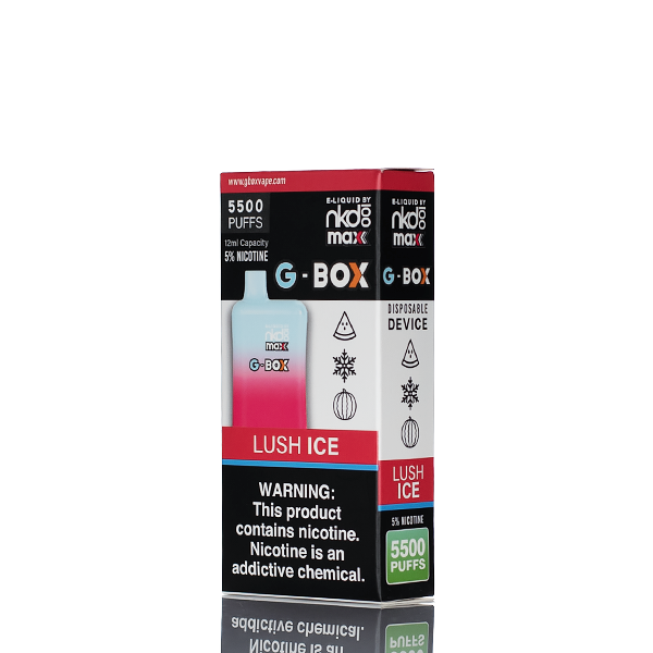 NKD100 G-Box Max 5500 Puffs Disposable Vape - 12ML (DISCONTINUED)