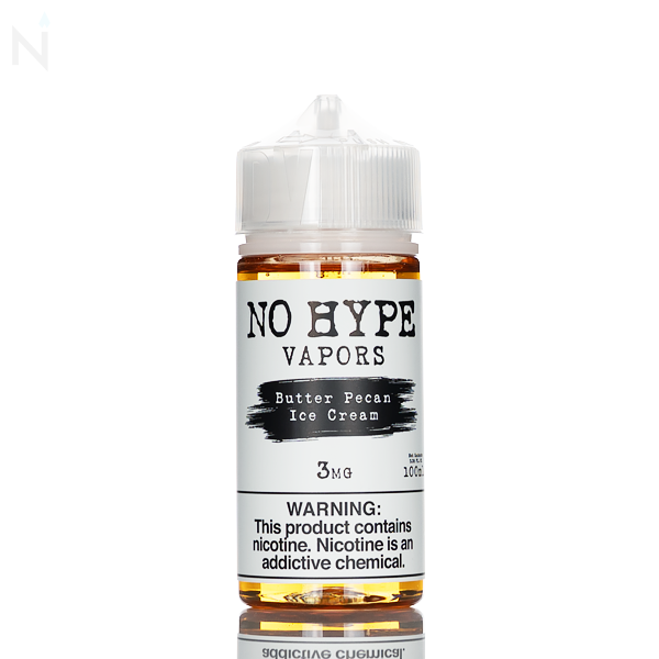 No Hype Vapors - Butter Pecan Ice Cream - 100mL