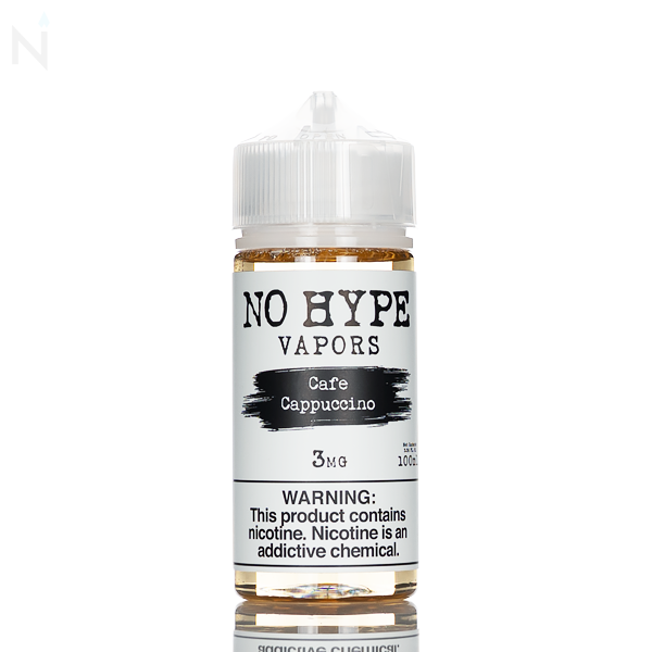 No Hype Vapors - Cafe Cappuccino - 100mL
