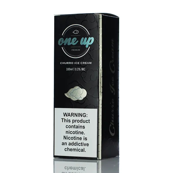 One Up Premium E-liquids - Churro and Ice Cream - 100ml