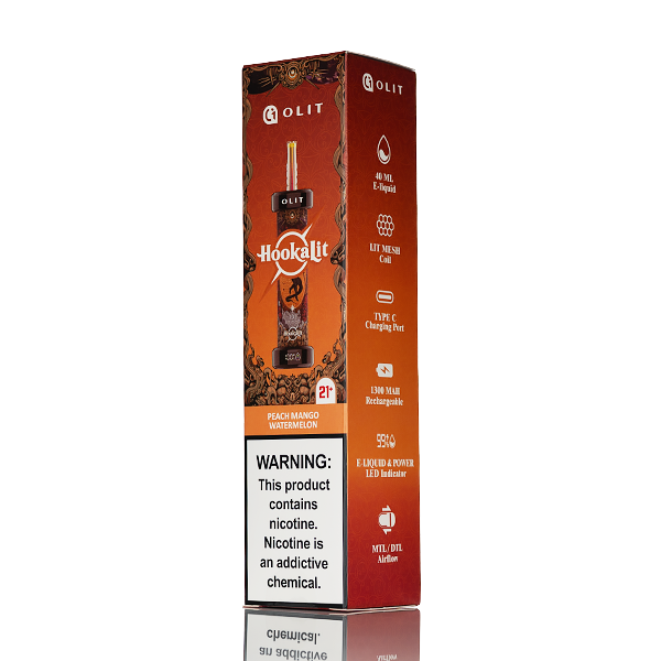 Olit Hookalit 40K 40000 Puff E-Hookah - 40mL - 3.5% Nic