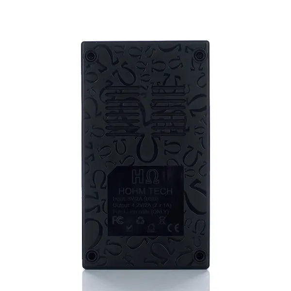 Hohm Tech Onyx Ohm 2A Matrix Display Battery Charger - 2 Bay