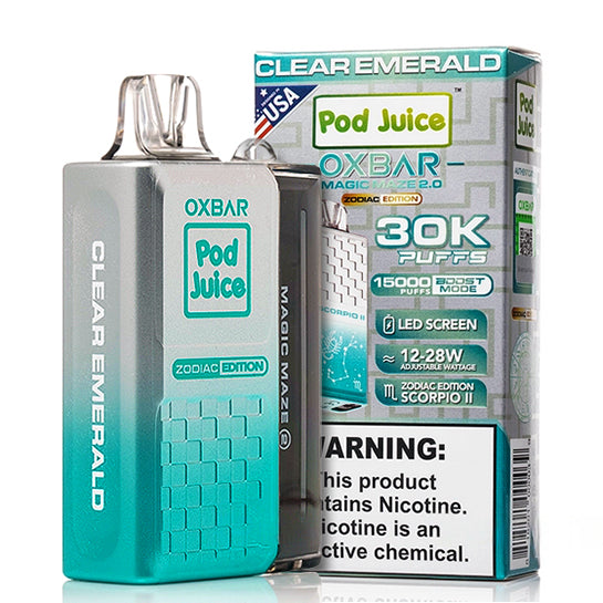 Oxbar X Pod Juice Magic Maze 2.0 Disposable Vape Oxbar X Pod Juice Magic Maze 2.0 Disposable Vape