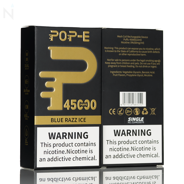 Pop-E 45000 Puffs Disposable Vape