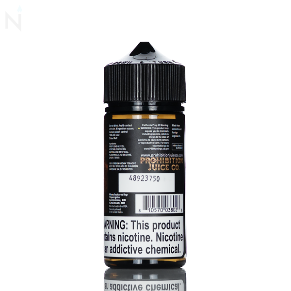 Prohibition E Liquid- Riding Shotgun - 100mL
