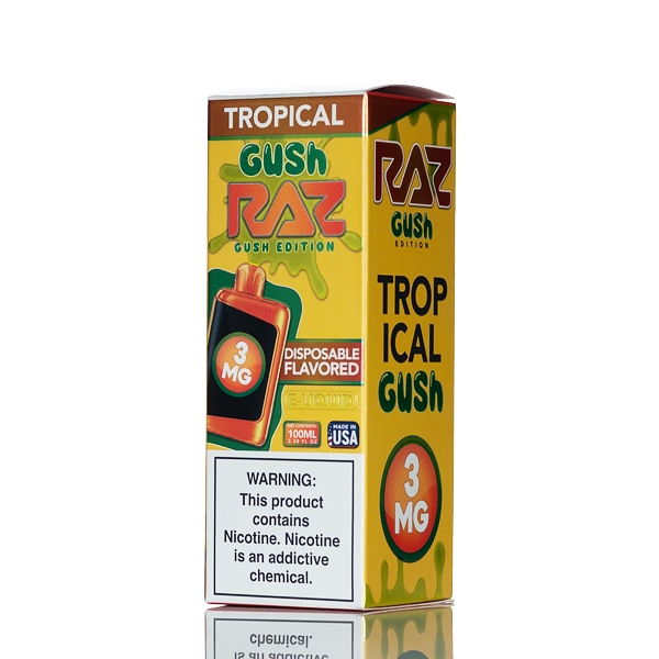 Pod Juice X RAZ E-Liquid - Tropical Gush - 100mL