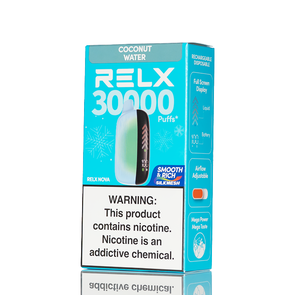 Relx Nova 30K 30000 Puffs Disposable Vape - 3% Nic
