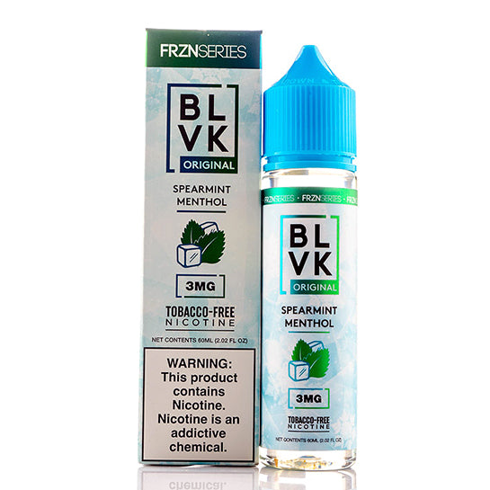 Spearmint Menthol E-Juice by BLVK - Vapor Authority Spearmint Menthol E-Juice by BLVK - Vapor Authority