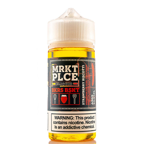 Strawberry Biscotti - MRKTPLCE E-Juice (100 ml)