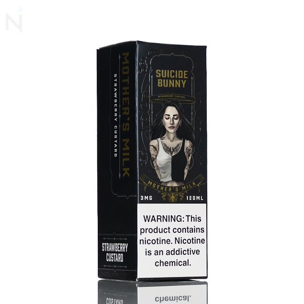 Suicide Bunny - Mothers Milk (Strawberry Custard) - 120ml