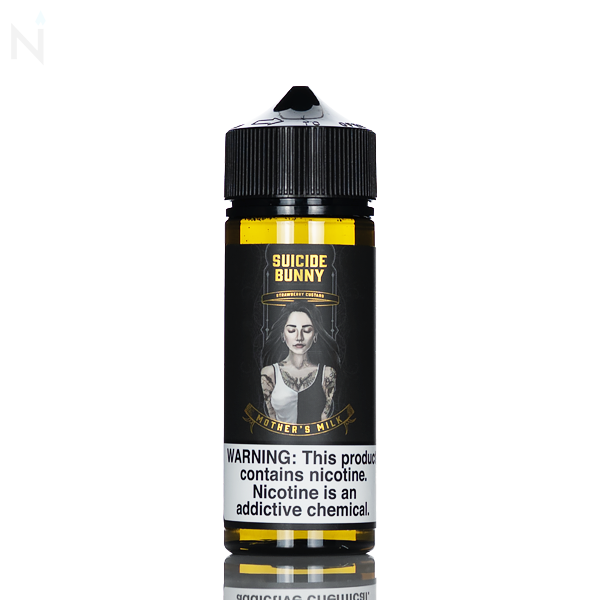 Suicide Bunny - Mothers Milk (Strawberry Custard) - 120ml