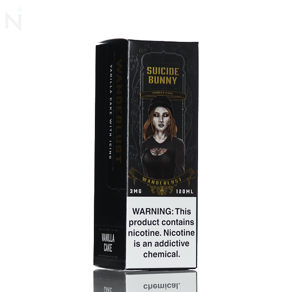 Suicide Bunny - Wanderlust (Vanilla Cake) - 120ml