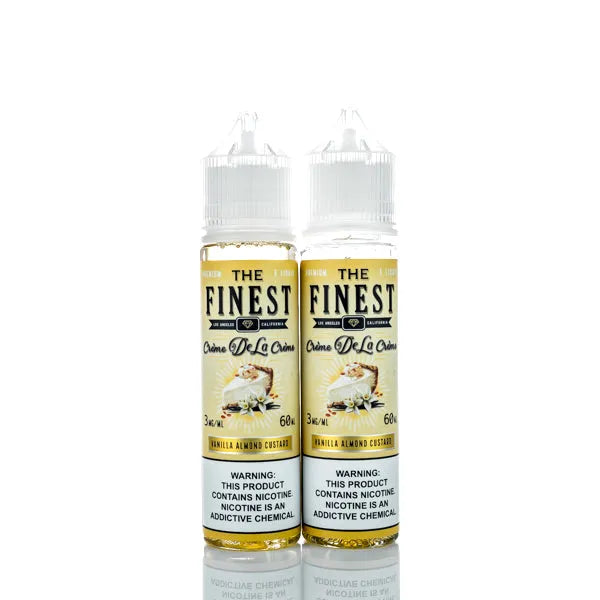 The Finest E-Liquid - Creme De La Creme - Vanilla Almond Custard - 120ml