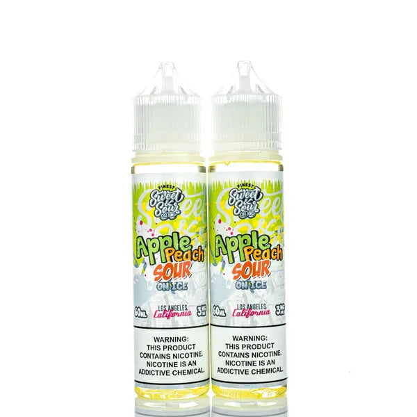The Finest E-Liquid - Sweet & Sour - Apple Peach Sour On Ice - 120ml