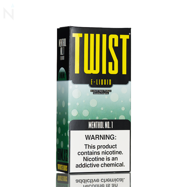 Twist E-Liquid - Menthol No. 1 - 60mL x 2
