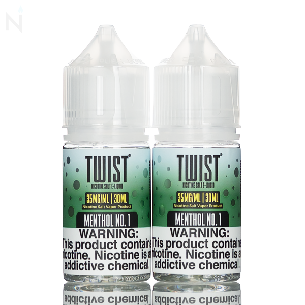 Twist Salt - Menthol No. 1 - 30mL x 2