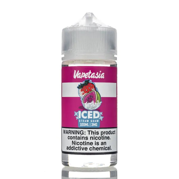 Vapetasia - ICED Straw Guaw - 100ml