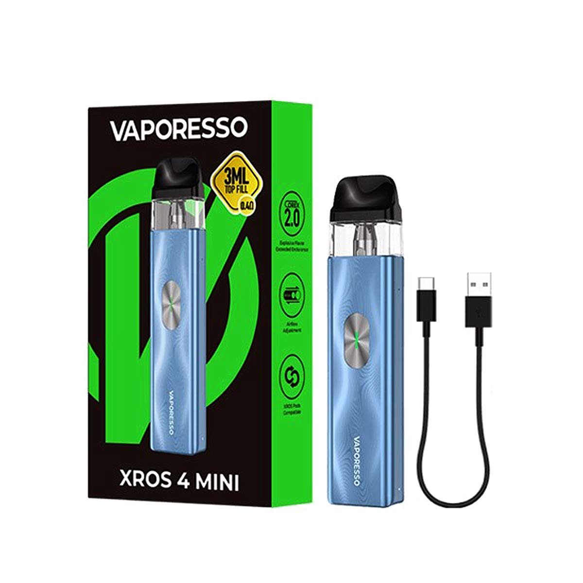 Vaporesso XROS 4 Mini Pod Kit - Vapor Authority