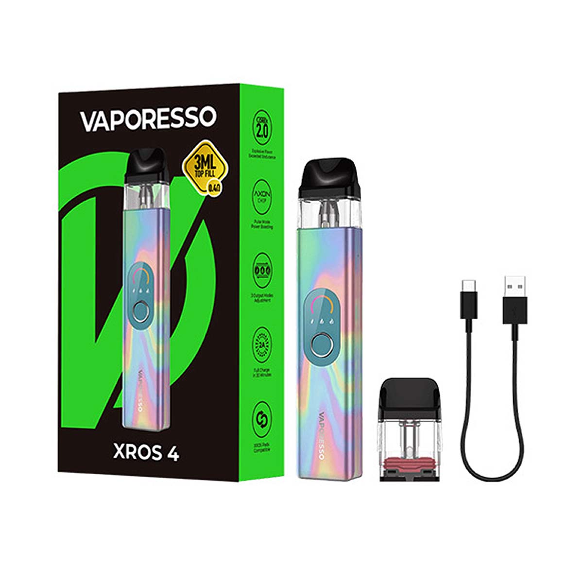 Vaporesso XROS 4 Pod Kit Vapor Authority