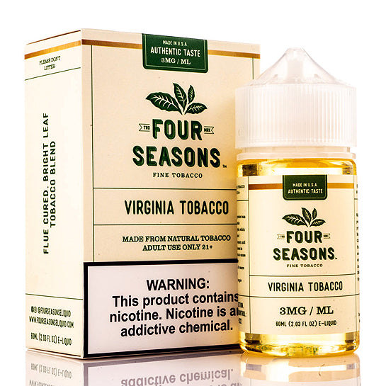 Virginia Tobacco E-Juice by Four Seasons Virginia Tobacco E-Juice by Four Seasons
