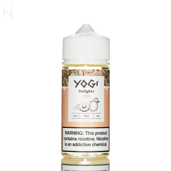 Yogi Delights E-Liquid - Peach Ice - 100mL