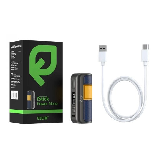Eleaf iStick Power Mono 80w Box Mod - Vapor Authority Eleaf iStick Power Mono 80w Box Mod - Vapor Authority