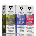 FUYL E-Liquid - No Nicotine Vape Juice - 100ml