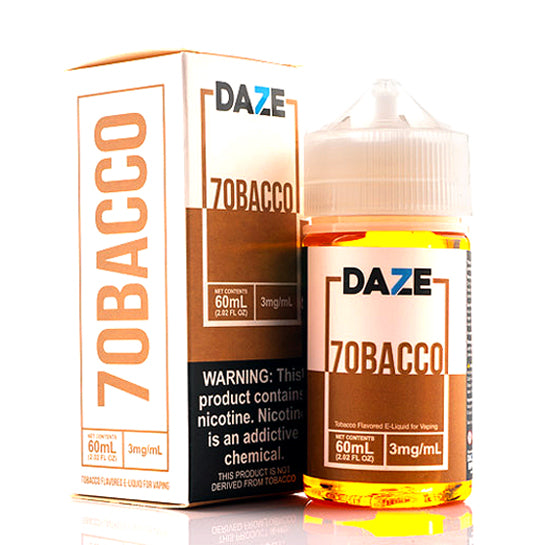7obacco E-Juice by 7 Daze - Vapor Authority 7obacco E-Juice by 7 Daze - Vapor Authority
