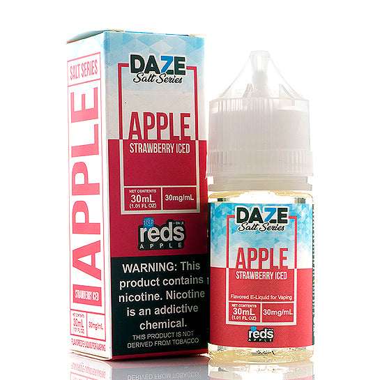 Apple Apple Strawberry Iced Salt Reds E-Juice