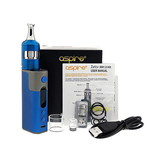Aspire Zelos 2 50W TC Starter Kit (Nautilus 2S & Zelos Mod) - Vapor Authority Aspire Zelos 2 50W TC Starter Kit (Nautilus 2S & Zelos Mod) - Vapor Authority
