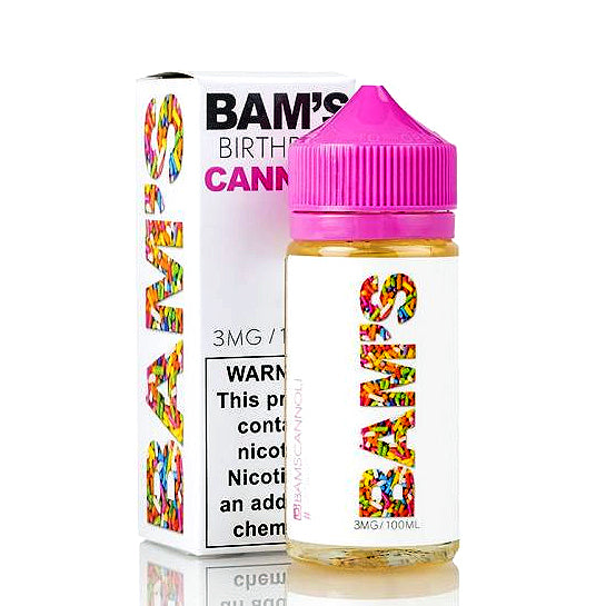 Cake Flavors Vape Birthday Cannoli Vape Juice - 100mL By Bam Bam's Cannoli | Lilac City Vapor Juice Review Australia Cake Flavors Vape Birthday Cannoli Vape Juice - 100mL By Bam Bam's Cannoli | Lilac City Vapor Juice Review Australia
