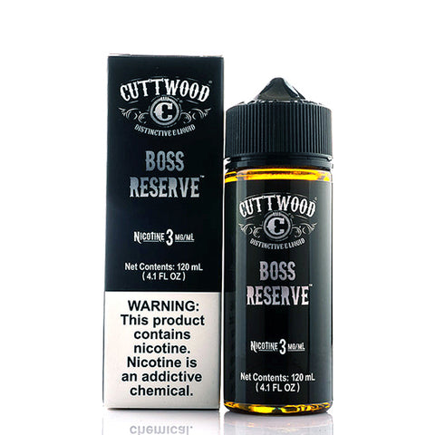 Boss Reserve - Cuttwood E-Liquid (120 ml)