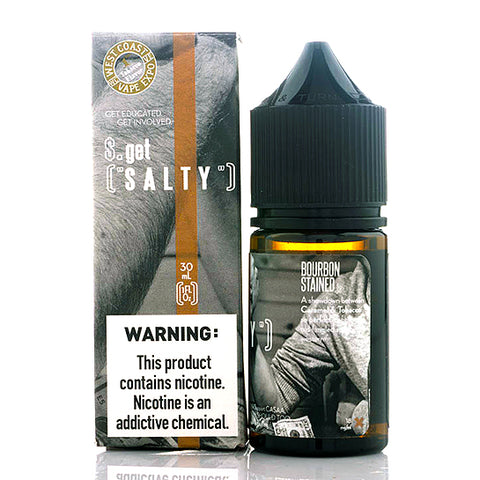 Bourbon Stained - Get Salty E-Juice