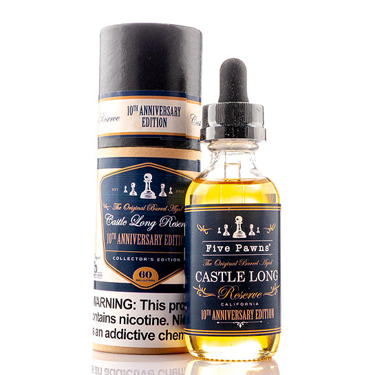 Castle Long Reserve (2024 Edition) - Five Pawns E-Liquid Castle Long Reserve (2024 Edition) - Five Pawns E-Liquid