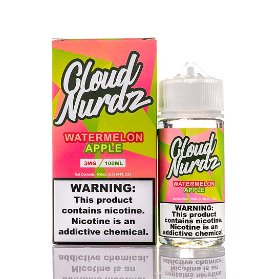 Cloud Nurdz Watermelon Apple E-Liquid