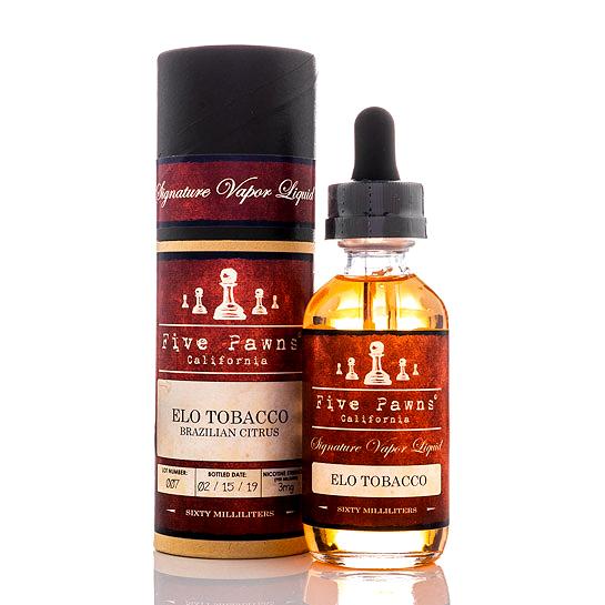 elo tobacco - Five Pawns - Vape Juice night adventure FIVE PAWNS Elo Classic Brazilian
