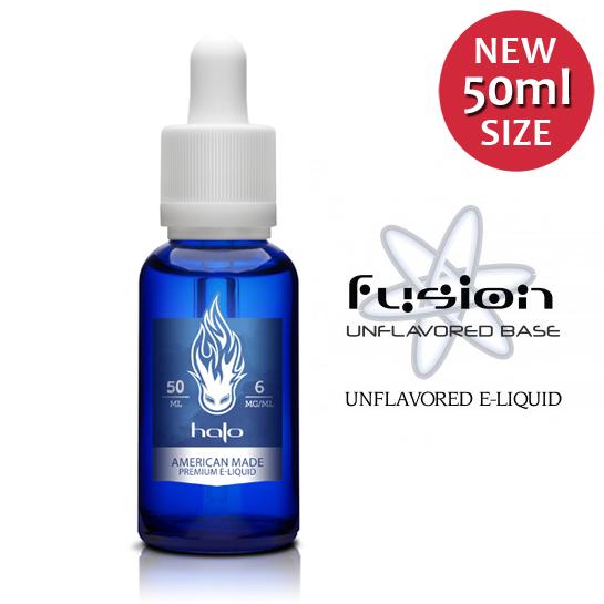 Fusion Flavorless Base - Halo E-Liquid Fusion Flavorless Base - Halo E-Liquid