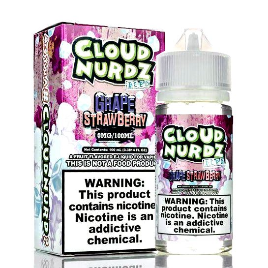 Grape Strawberry Iced Cloud Nurdz E-Juice