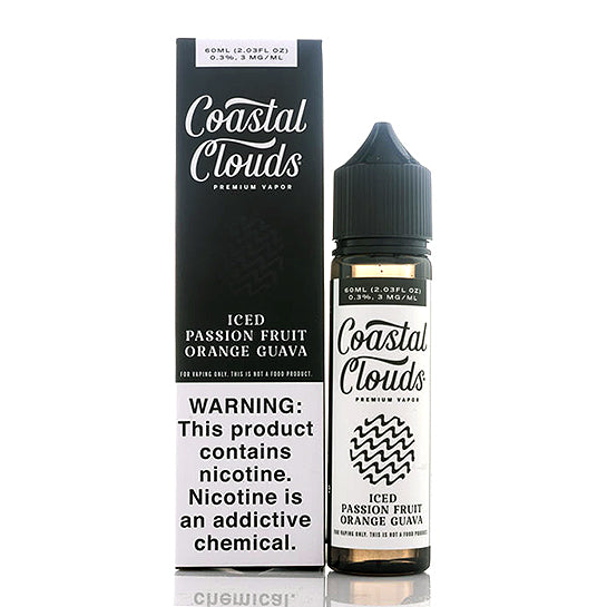 Iced Passion Fruit Orange Guava By Coastal Clouds 60ml 1 Coastal Clouds Series (60mL) - Vape Wholesale USA - $8.99 Sub Ohm Australia Iced Passion Fruit Orange Guava By Coastal Clouds 60ml 1 Coastal Clouds Series (60mL) - Vape Wholesale USA - $8.99 Sub Ohm Australia
