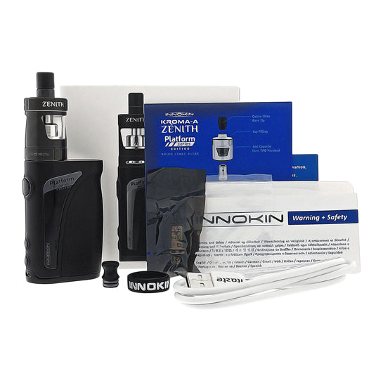Innokin Kroma-A 75W TC Box Mod and Zenith Tank Starter Kit - Vapor