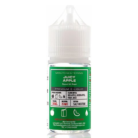 Juicy Apple Salt - Glas Basix E-Juice