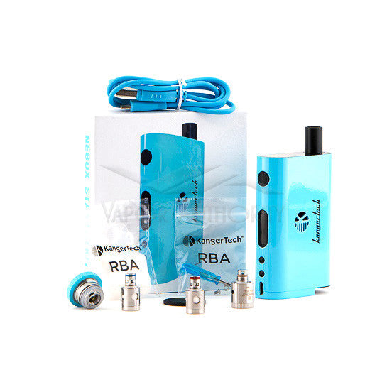 NEBOX all in one kit by kangertech in blue